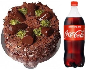 4-6 Kişilik Çikolatalı Muzlu Pasta Lezzet