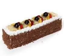 Doyurucu Porsiyon 4-6 Kişilik Karışık Meyveli Baton Yaş Pasta