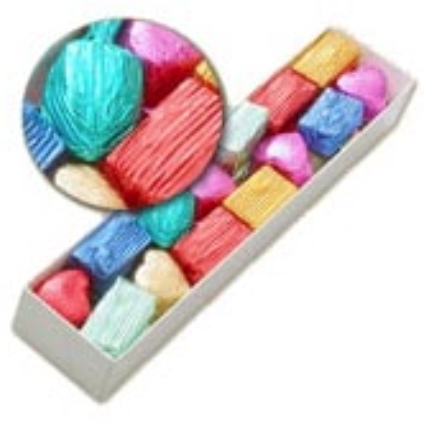 Yaldız Kaplı Çikolata 500 Gr El Yapımı